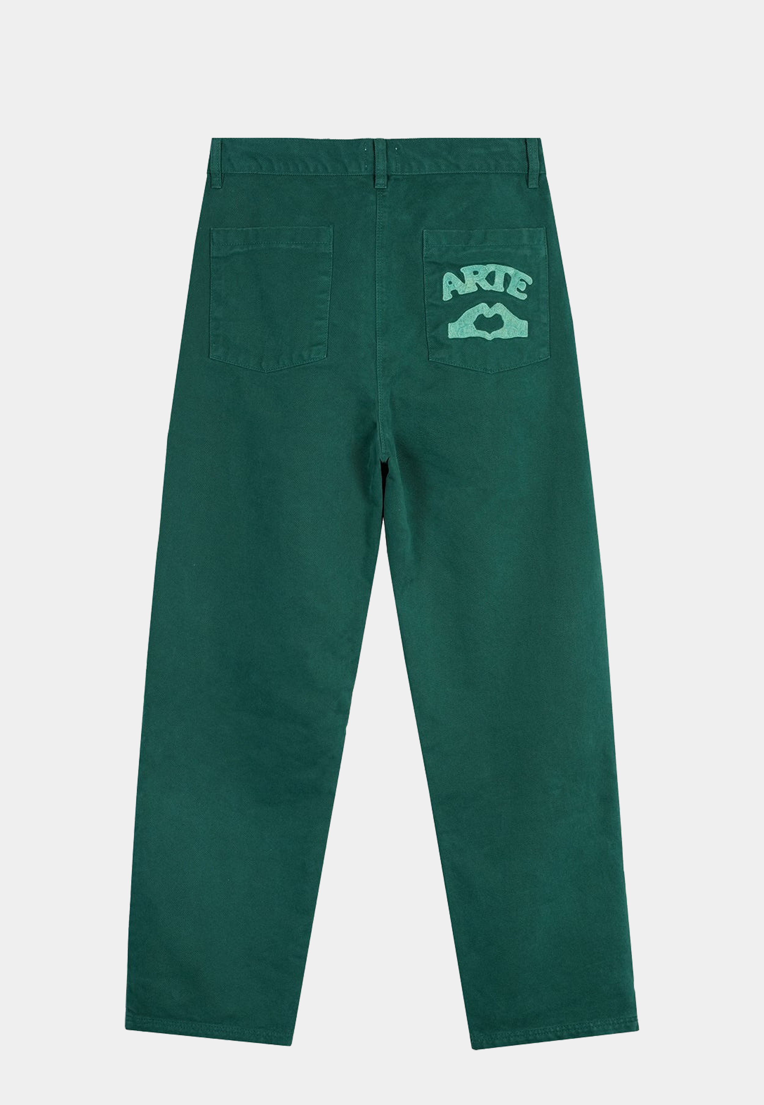 ARTE Paul Pocket Logo Denim Pants - Green – ASHLUXURY