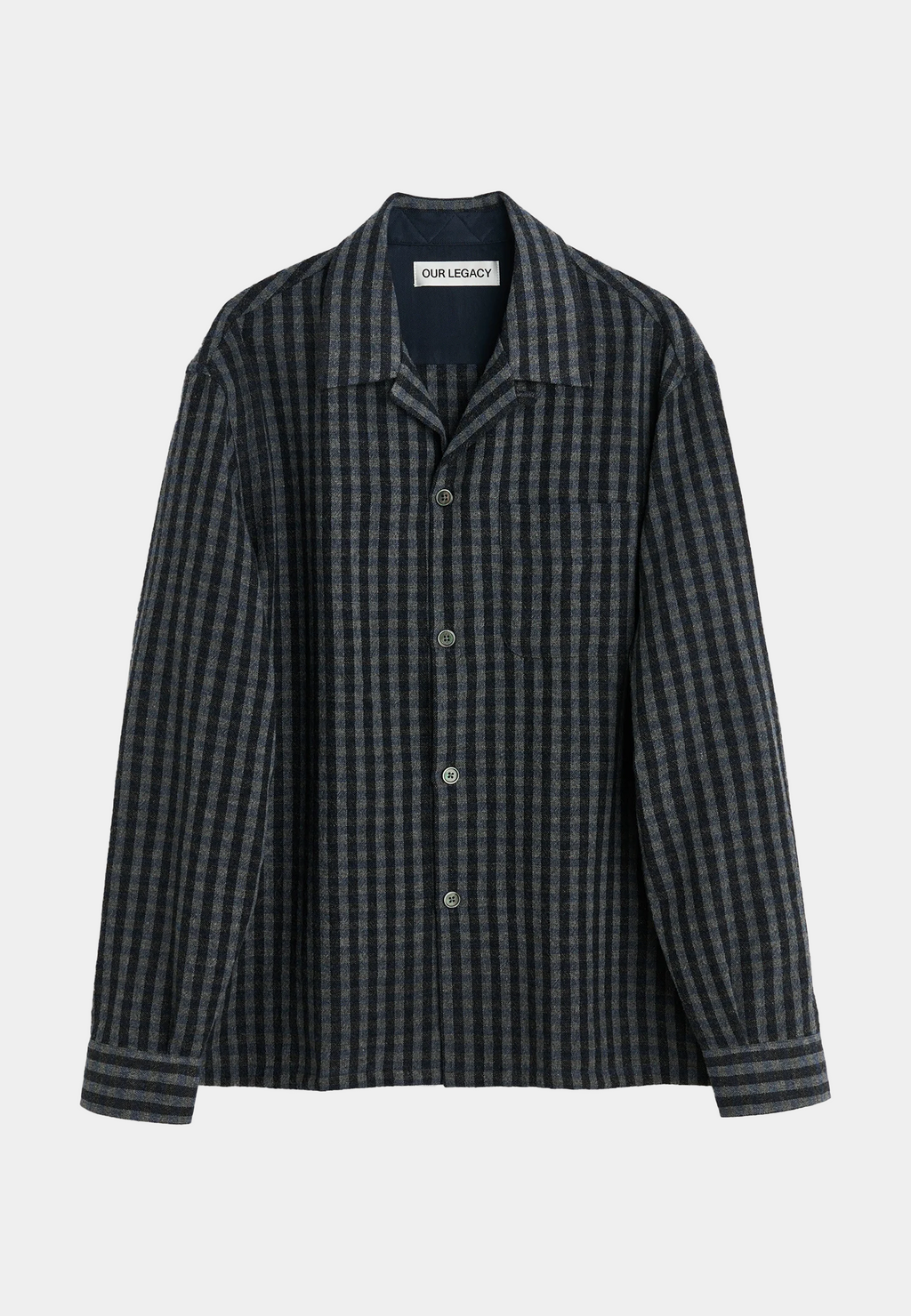 Our Legacy Our Legacy Heusen Shirt Principal Check Rural Wool