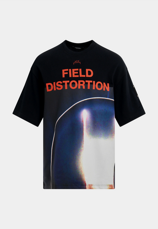 A COLD WALL Field Distortion T-Shirt - Black