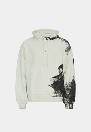 A Cold Wall Brushstroke Hoodie Cream