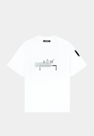 A Cold Wall Strata Bracket T-Shirt White