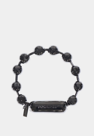 AMBUSH Fw23 Huge Ballchain Bracelet - Black