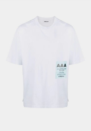 AMBUSH Pass Graphic T-Shirt Blanc De Blanc - White