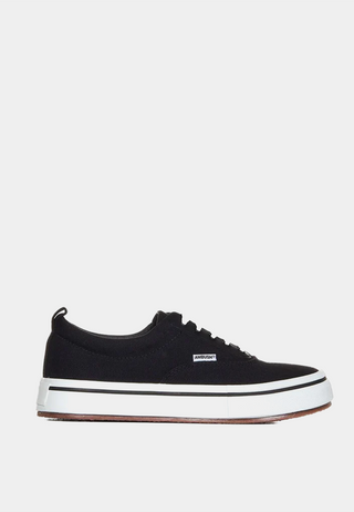 AMBUSH Vulcanized Lace Up Canvas - Black/White