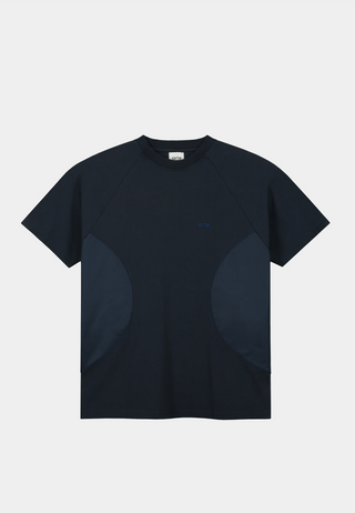 ARTE Theo W Cuts Tee Tee - Navy