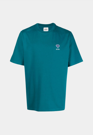 ARTE Tommy Heart Patch Tee - Blue Lagoon