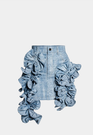 Rendol Abba denim skirt Blue