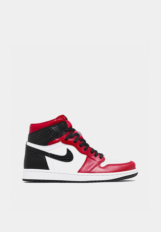 Air Jordan 1 High Satin Snake Red/Black/White