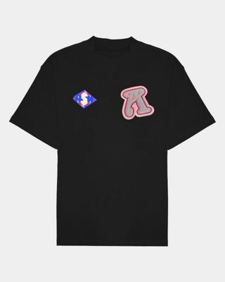 Ashluxe Patch Logo T-shirt Black