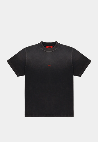 424 Alias T-Shirt – Regular Washed Black