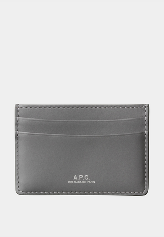 Apc Porte­Cartes Andre Card Holder Grey