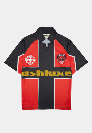 Ashluxe Cross Jersey Black Red