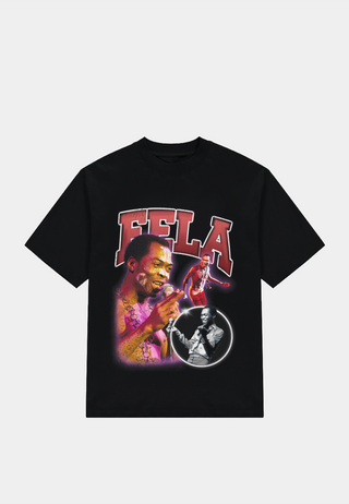 Ashluxe Fela Tribute Tee Black