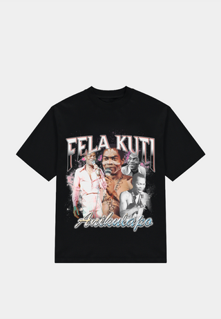 🎁 Ashluxe Fela's Le Maestro Tee - Black (100% off)