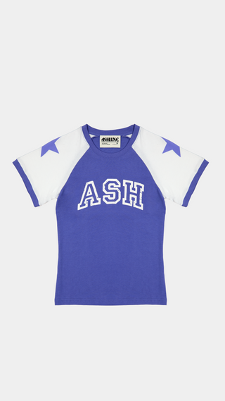 Ashluxe Short Sleeve Female Jersey Purple