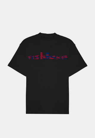 Ashluxe Slang T-shirt  Multicolour Black Red