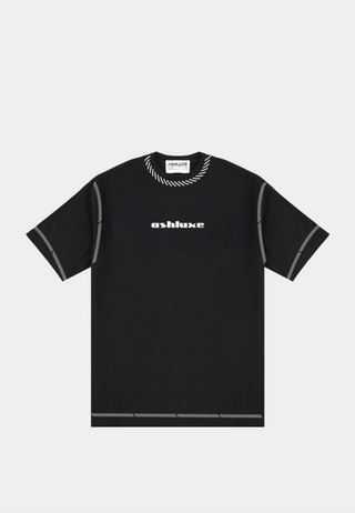 Ashluxe Threaded T-shirt - Black