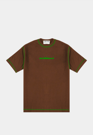 Ashluxe Threaded T-shirt - Brown