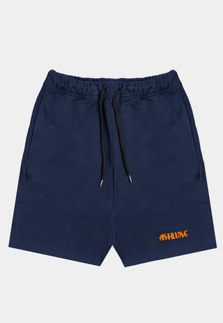 Ashluxe Bermuda Logo Short Navy