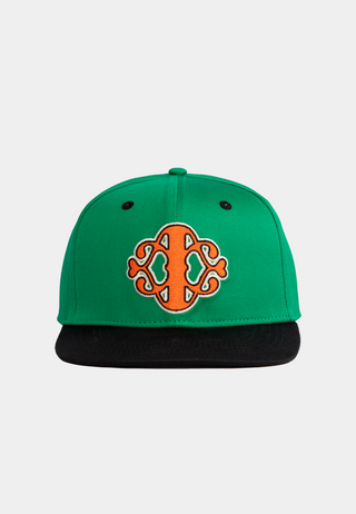 Ashluxe Emblem Snapback Cap Green