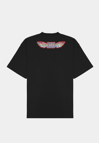 Ashluxe Glow Mockup Tee Black