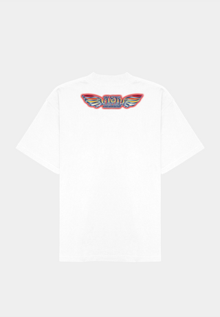 Ashluxe Glow Mockup Tee White