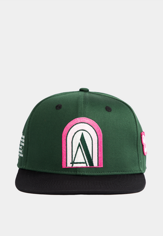 Ashluxe Paradise A Snapback Forest Green