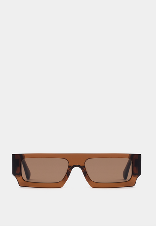 Ashluxe Pixel Earth Sunglasses Brown