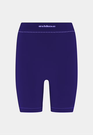 Ashluxe Female Active Biker Shorts - Purple