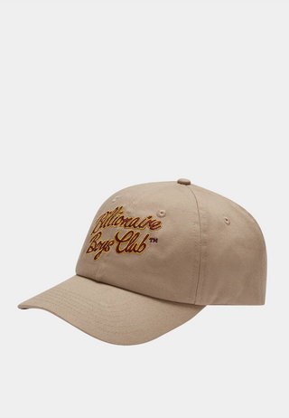 Bbc Script Logo Embroidered Cap Beige