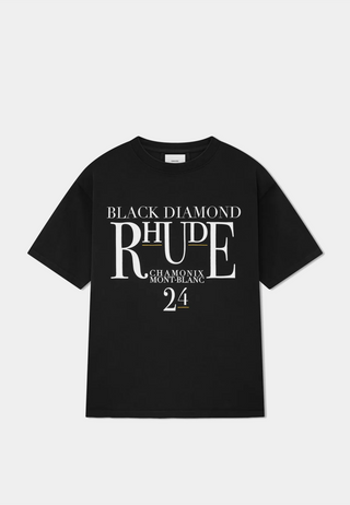 Rhude Black Diamond Tee Vtg Black Black