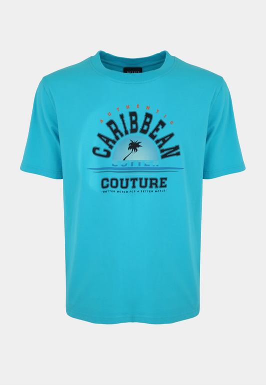 BOTTER T-Shirt Classic Caribbean - Blue