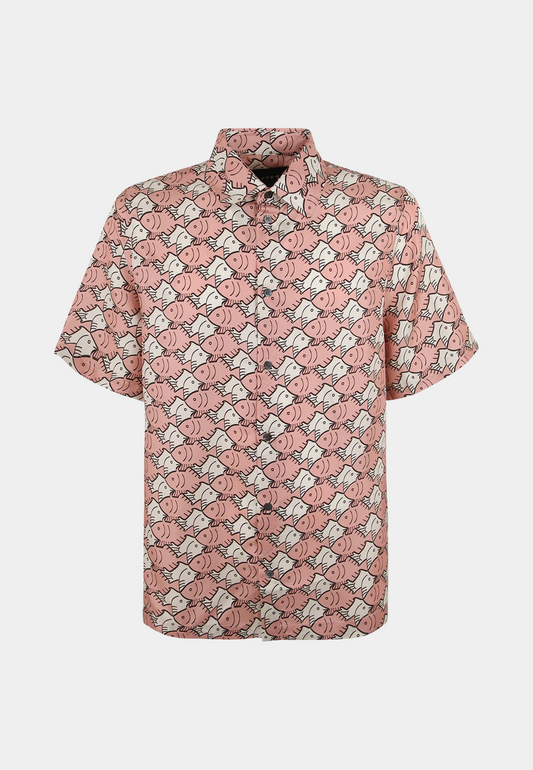 BOTTER Classic Short Sleeve Shirt - Pink