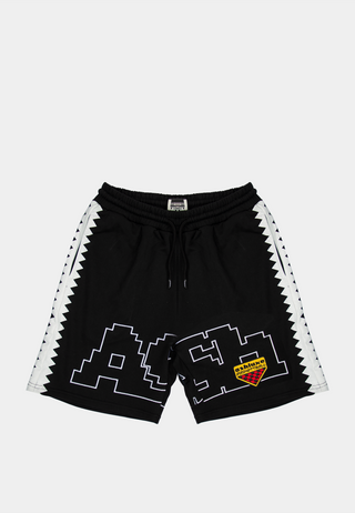 Ashluxe Digital Logo Sweatshort Black