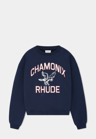 Rhude Chamonix Crewneck Navy