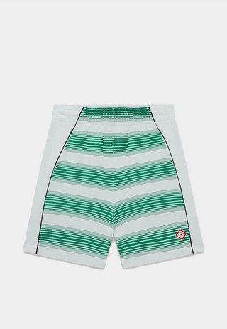 Casablanca Stripe Interlock Sweatshort Stripe