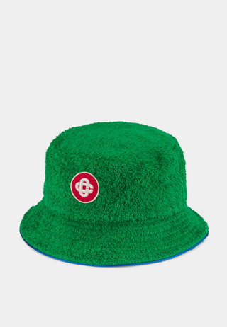 Casablanca Towelling Bucket Hat Green