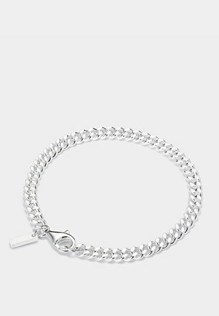 Hatton Labs Classic Cuban Bracelet L Silver