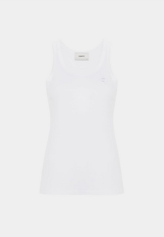 Coperni Coperni Logo Tank Top Optic White