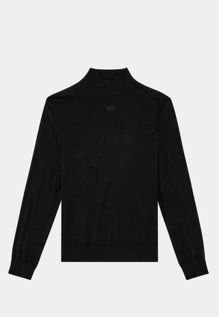 DIESEL K-Gil Maglia L/S Knitwear Black