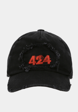 424 Baseball Cap Black