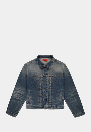 424 Denim Truck Jacket Washed Blue