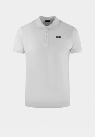 Diesel In-T-Weet-Hd Polo Shirt White