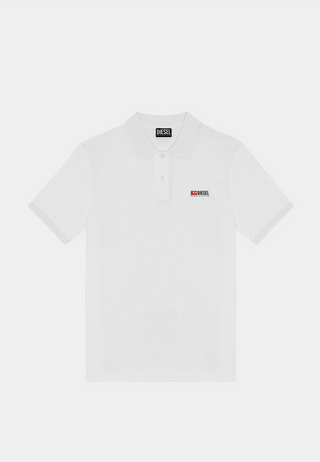 Diesel T-Smith-Div Polo Shirt White