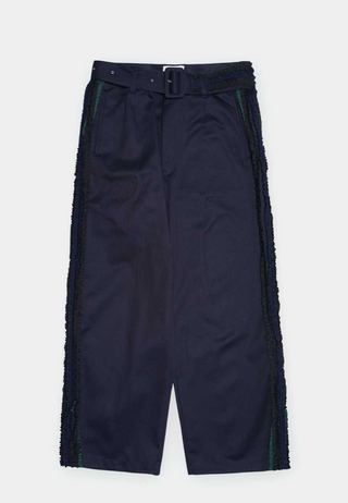 Facetasm Frill Big Heart Pants Navy