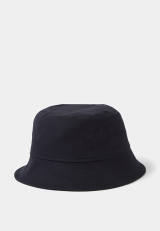 Frescobol Leandro Cotton Bucket Hat Navy Blue