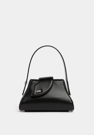 Gcds Comma Leather Small
Handbag Black