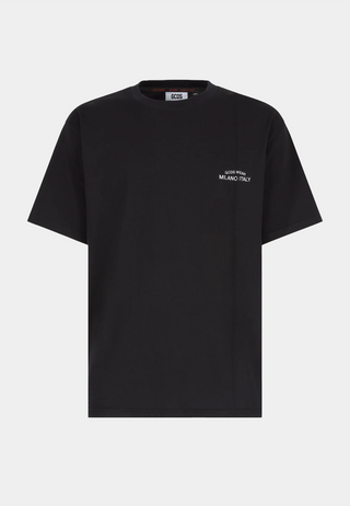 Gcds Embroidered Loose T-
Shirt Black