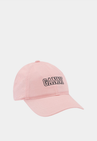 Ganni Cap Hat Pink