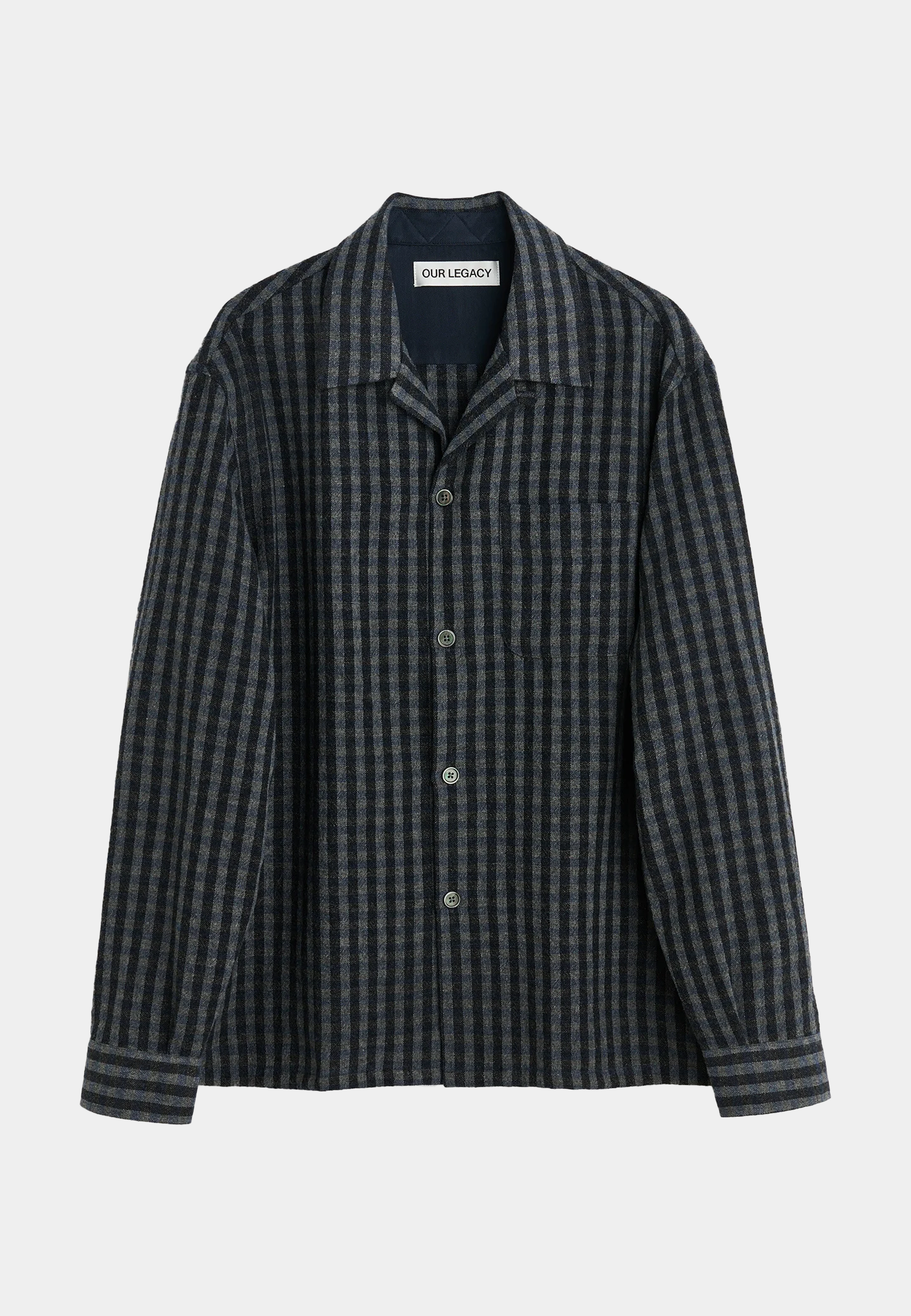 Our Legacy Our Legacy Heusen Shirt Principal Check Rural Wool